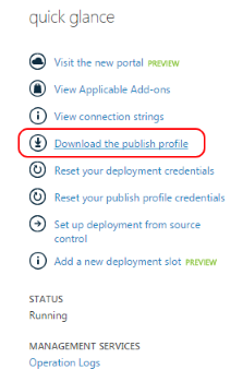 publish-profile