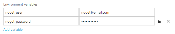 nuget-environment-variables