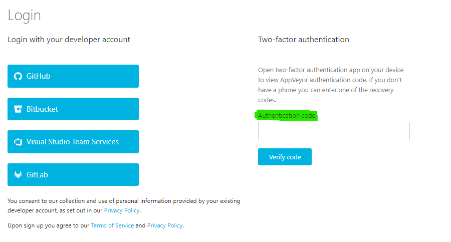 2FA login